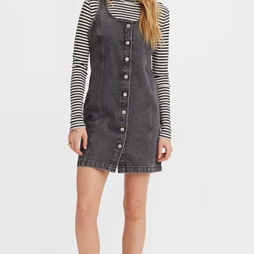 Levi’s Tuli Denim Mini Dress Size Small